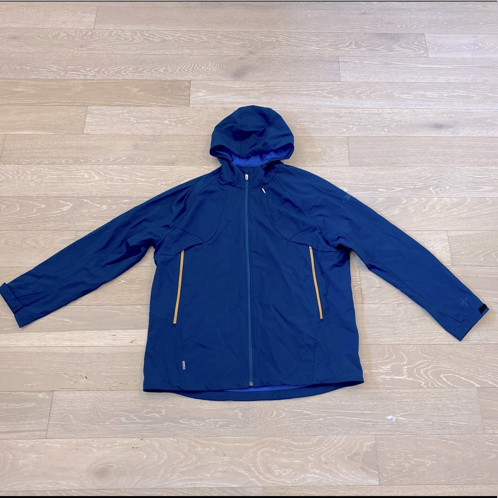 Icebreaker soft shell wool lined hooded jacket 2XL
